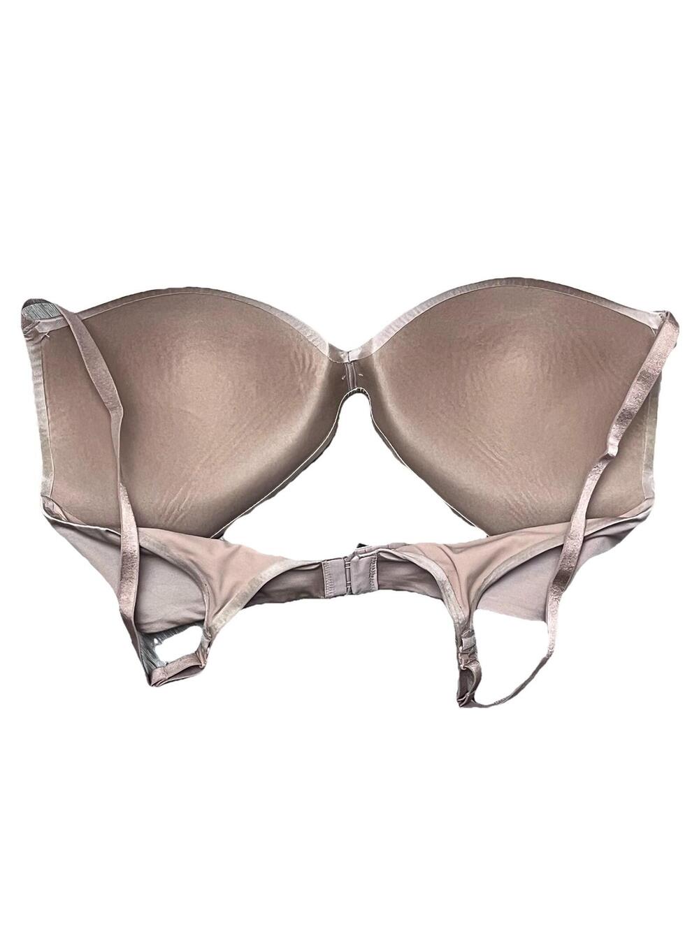 Victoria Secret So Obsessed Wireless Bra 36D Nude Tan Smooth Everyday Bra - Picture 3 of 7